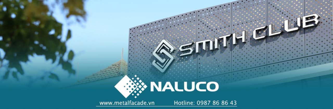 THI CÔNG BẢNG HIỆU TẤM KIM LOẠI ĐỤC LỖ