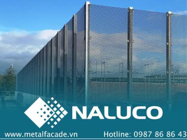 HÀNG RÀO LƯỚI THÉP KIM LOẠI MỞ RỘNG - EXPANDED METAL FENCING