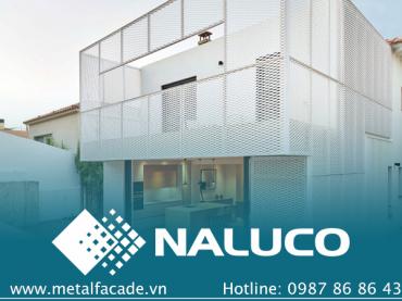 LƯỚI NHÔM KIM LOẠI TRANG TRÍ NGOẠI THẤT - NỘI THẤT