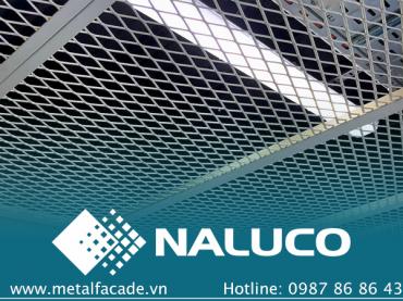 TRẦN TREO LƯỚI KIM LOẠI MỞ RỘNG EXPANDED METAL CEILING